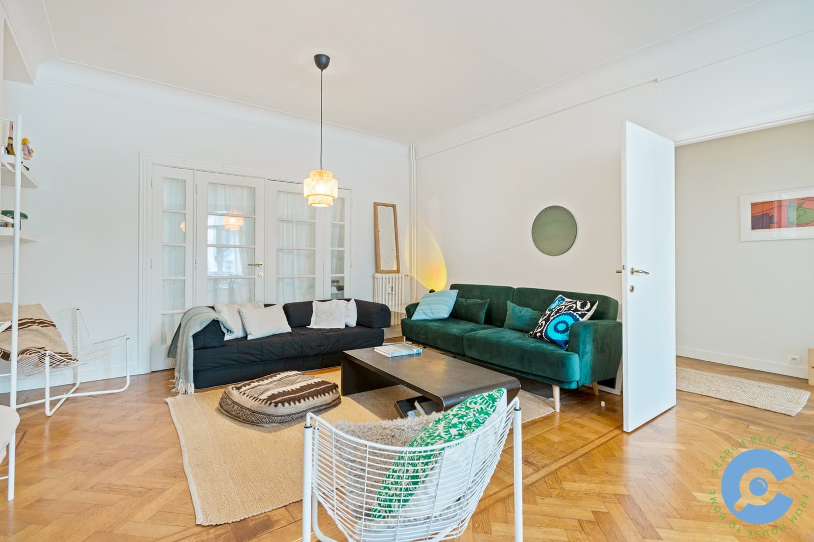 Ruim authentiek appartement met 2 slaapkamers! 3
