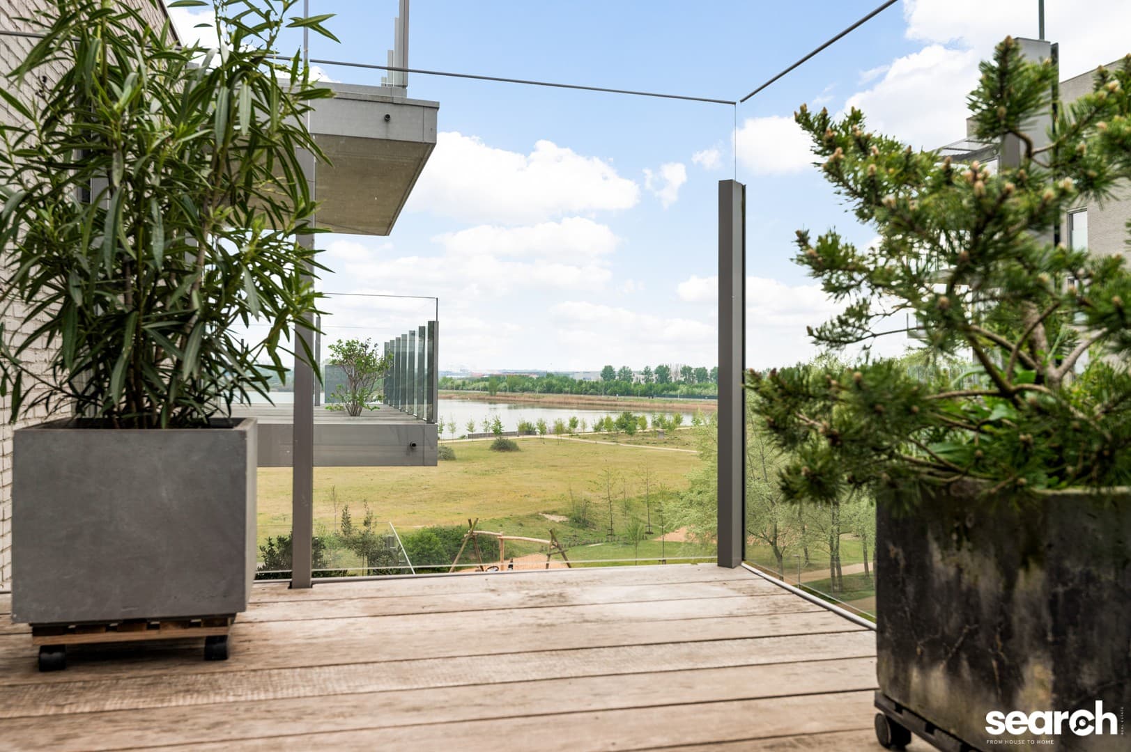 Energiezuinig 2 slaapkamer appartement met terras. 9