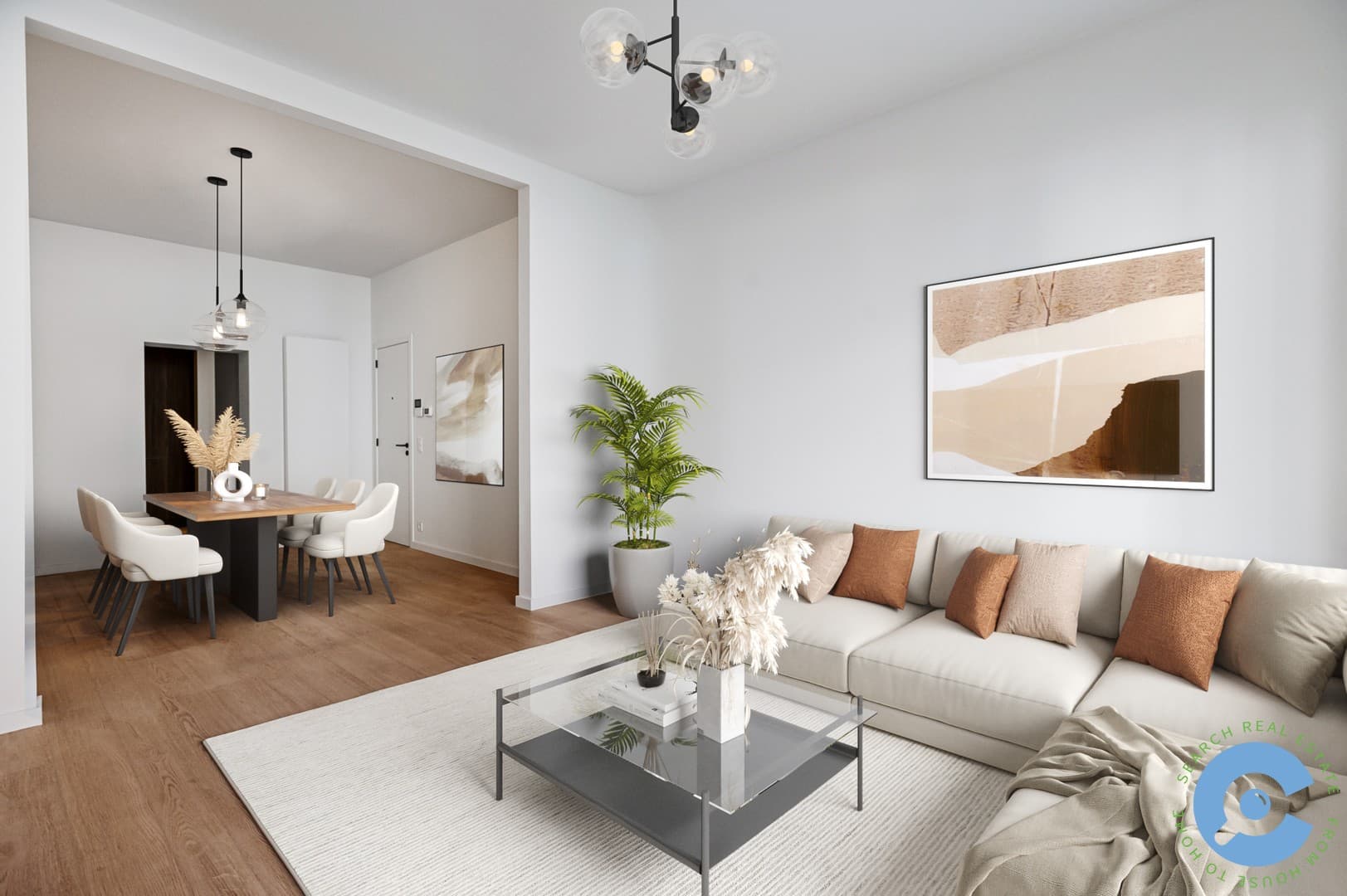 Gerenoveerd gelijkvloers appartement met terras!