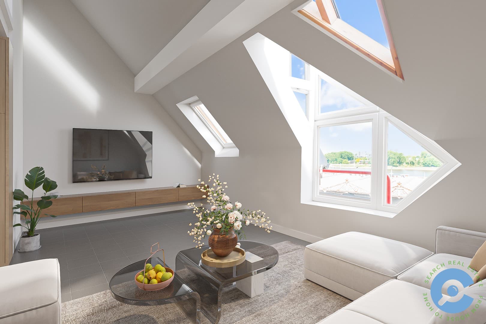 Ruim 3 slpk appartement met frontaal Scheldezicht! 2