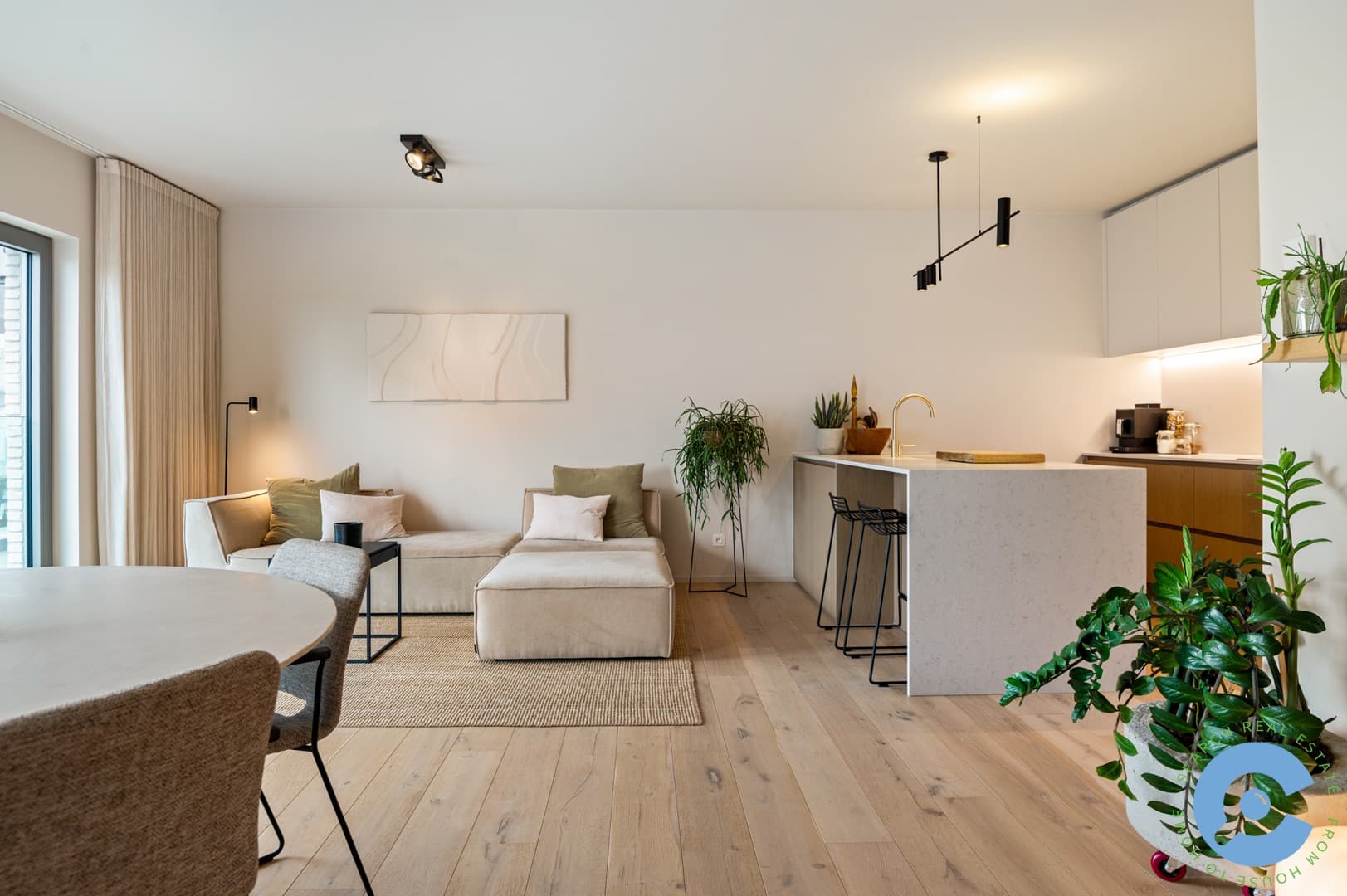 Energiezuinig 2 slaapkamer appartement met terras. 4