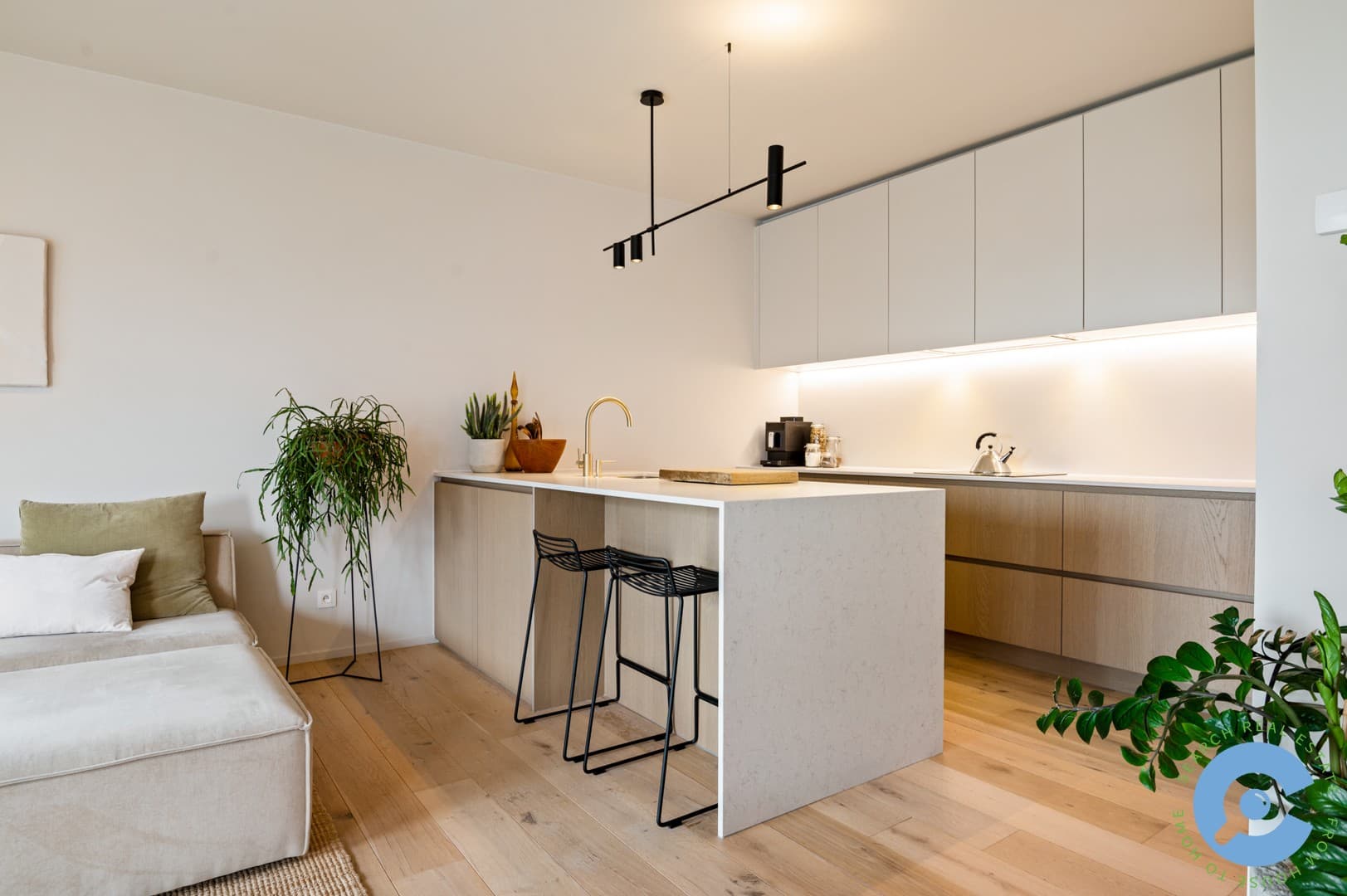 Energiezuinig 2 slaapkamer appartement met terras. 9