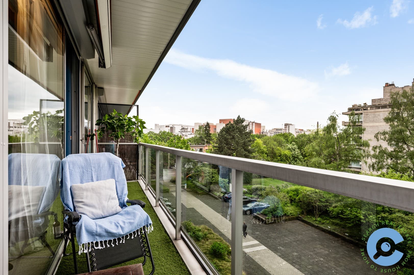 Ruim appartement met 2 slaapkamers en 2 terrassen 18