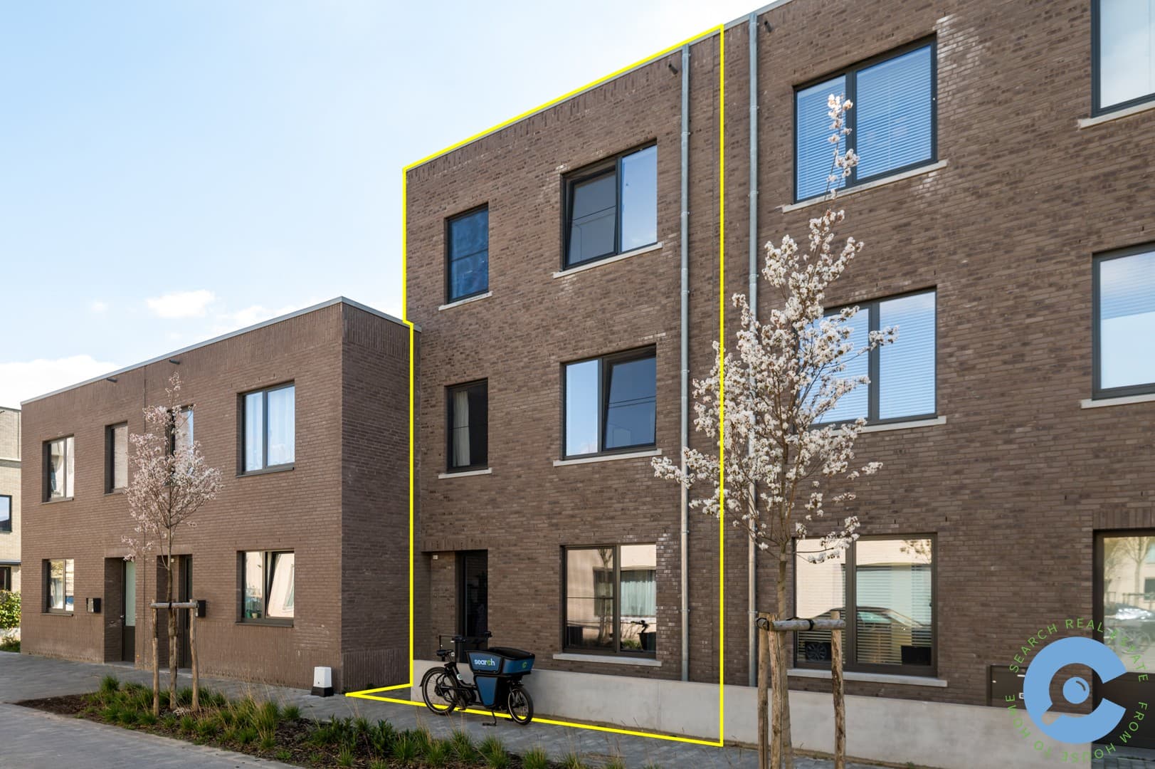 Recente energie neutrale woning met tuin