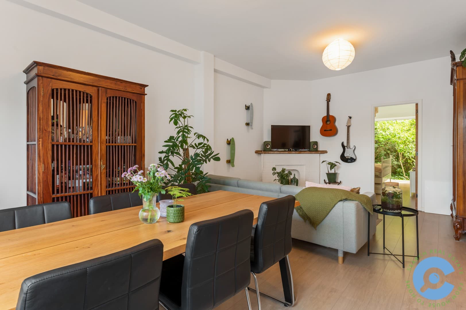 Gezellig gelijksvloers appartement met 1 slaapkamer
