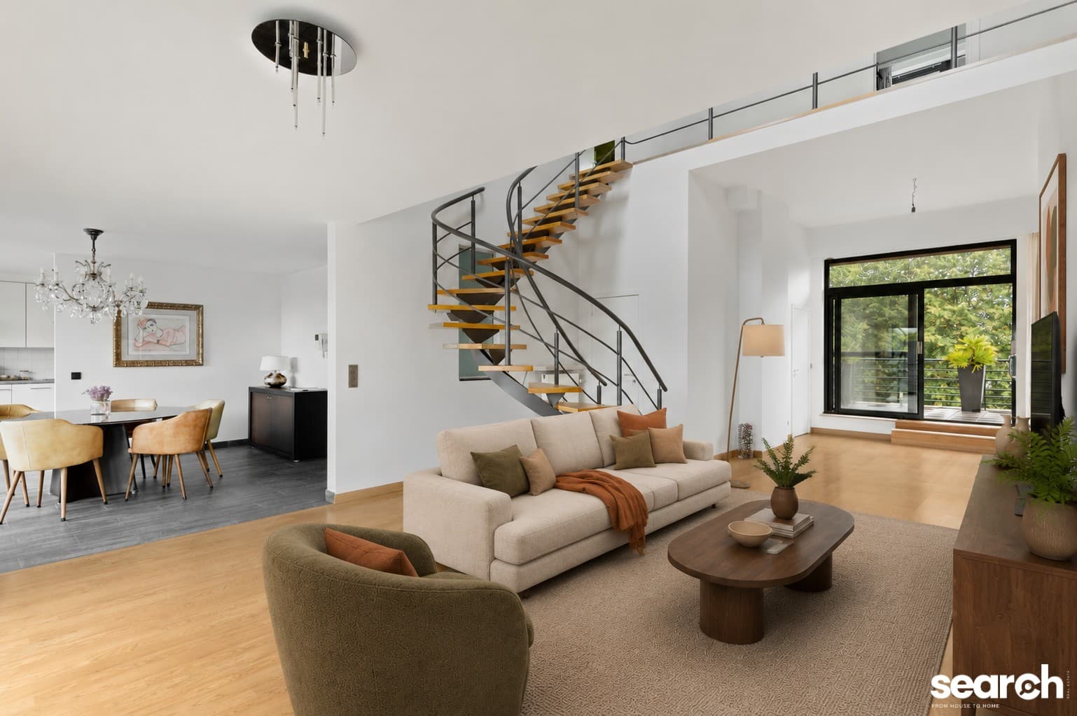 Ruime penthouse met 4 slaapkamers