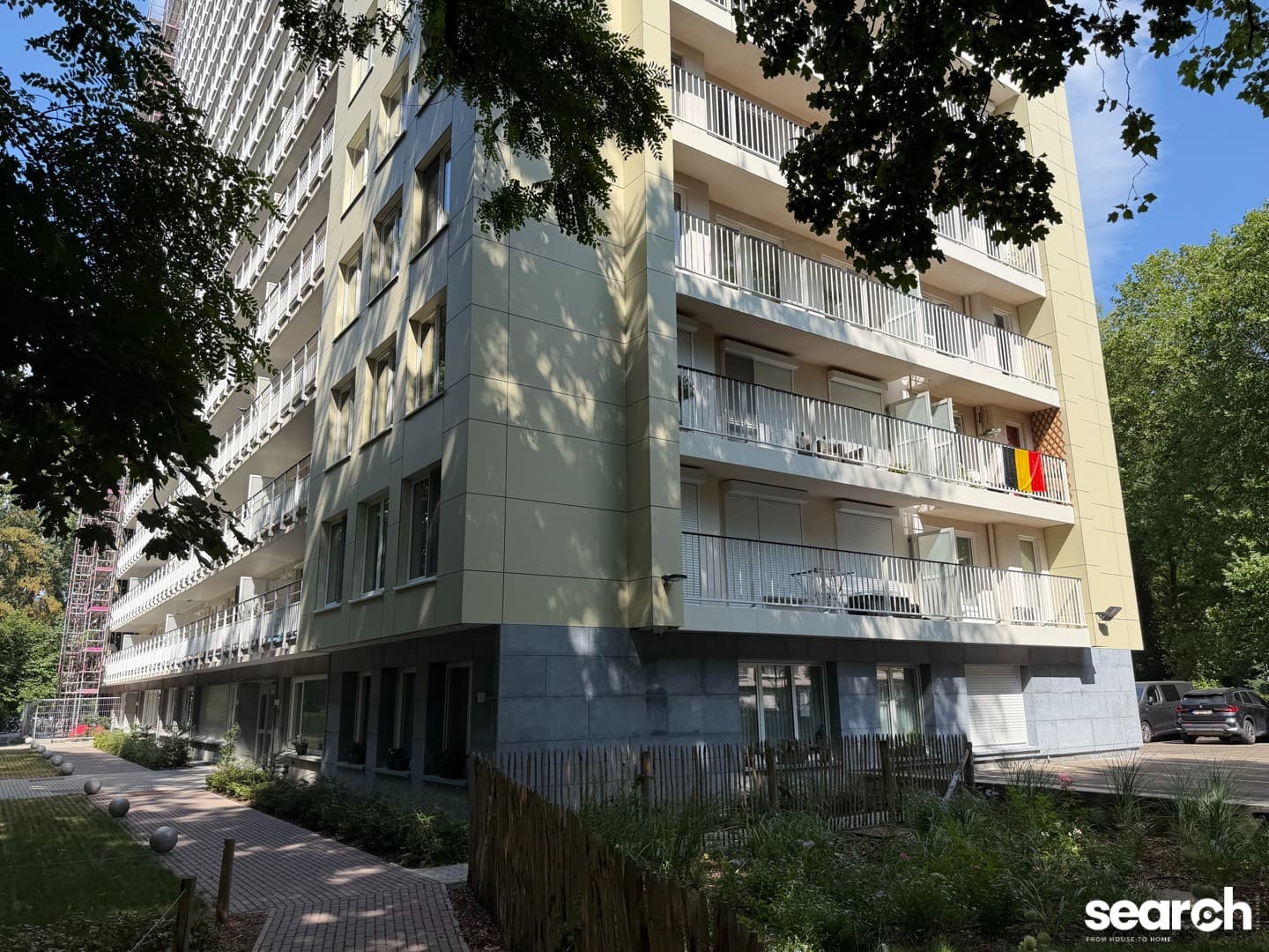 Ruim appartement met 2 slaapkamers en terras!