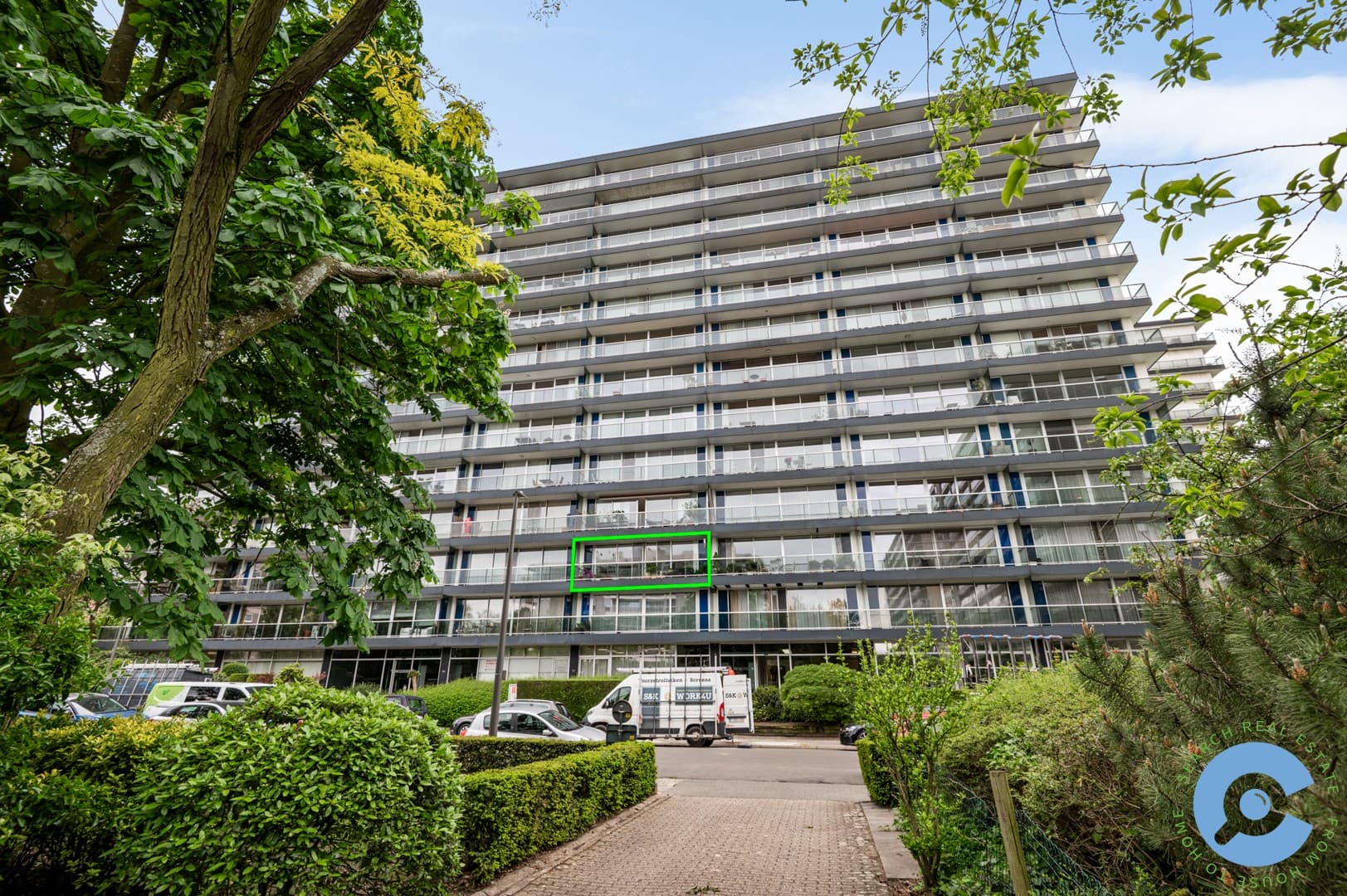 Ruim appartement met 2 slaapkamers en 2 terrassen 22