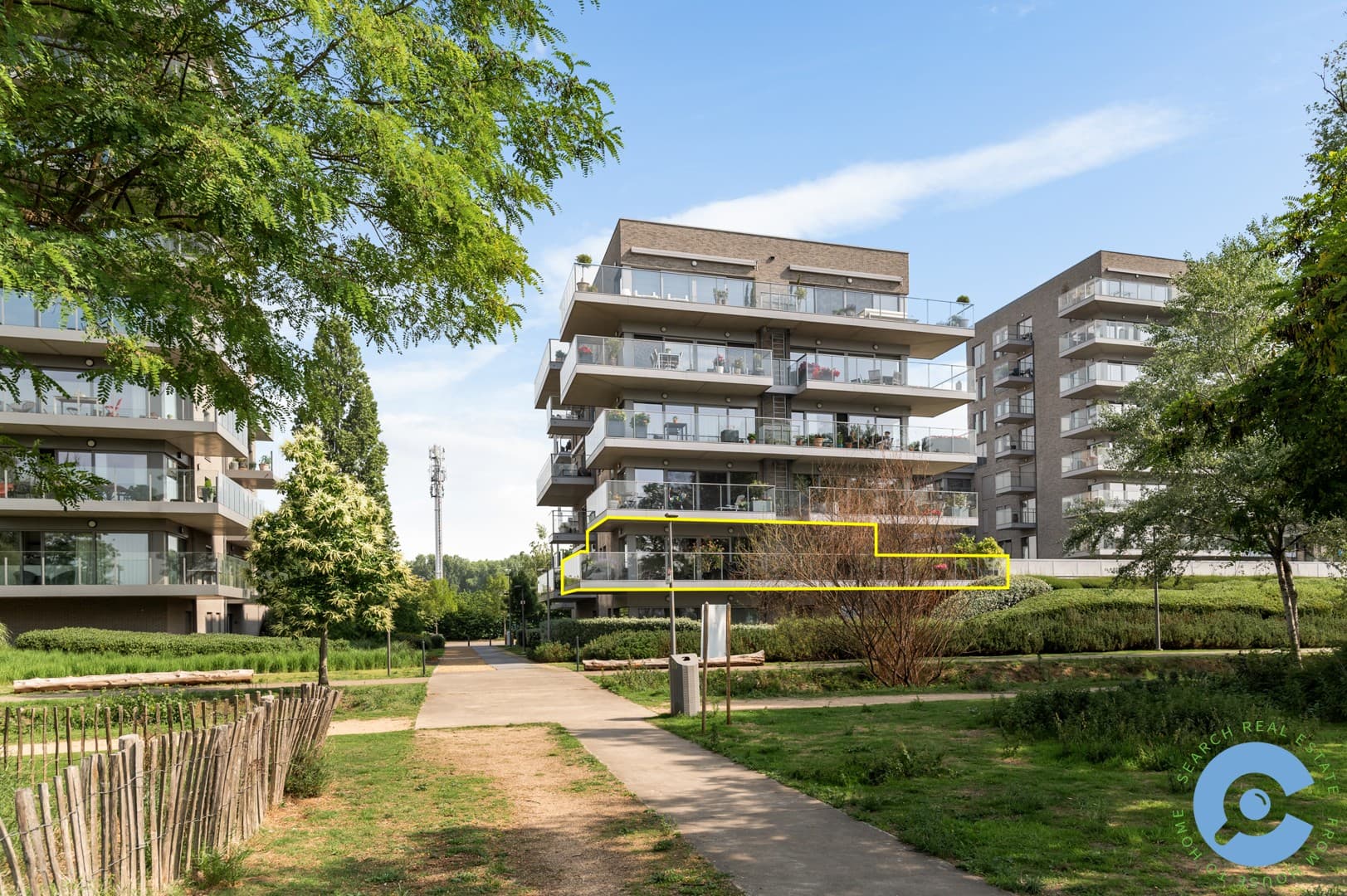 Luxe appartement met prachtige terrassen en zicht!