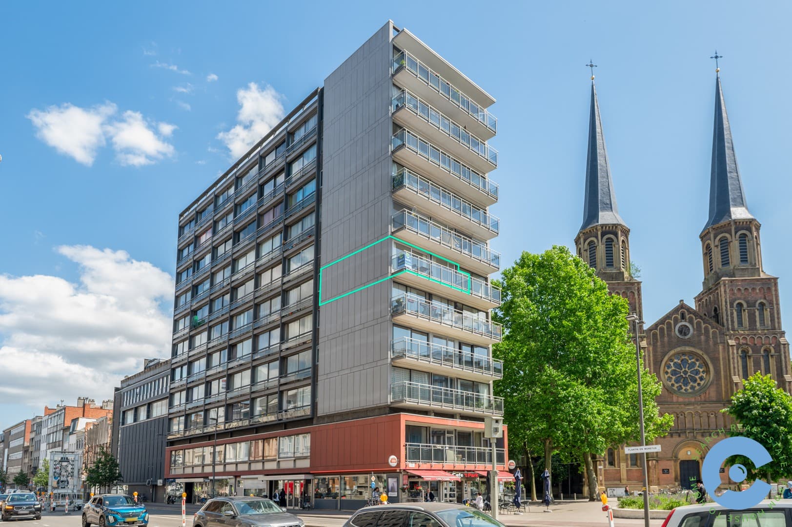 Centraal gelegen appartement met terras!