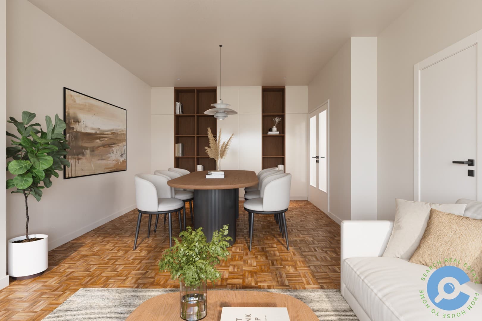 Op te frissen 2 slaapkamer appartement met terras 7