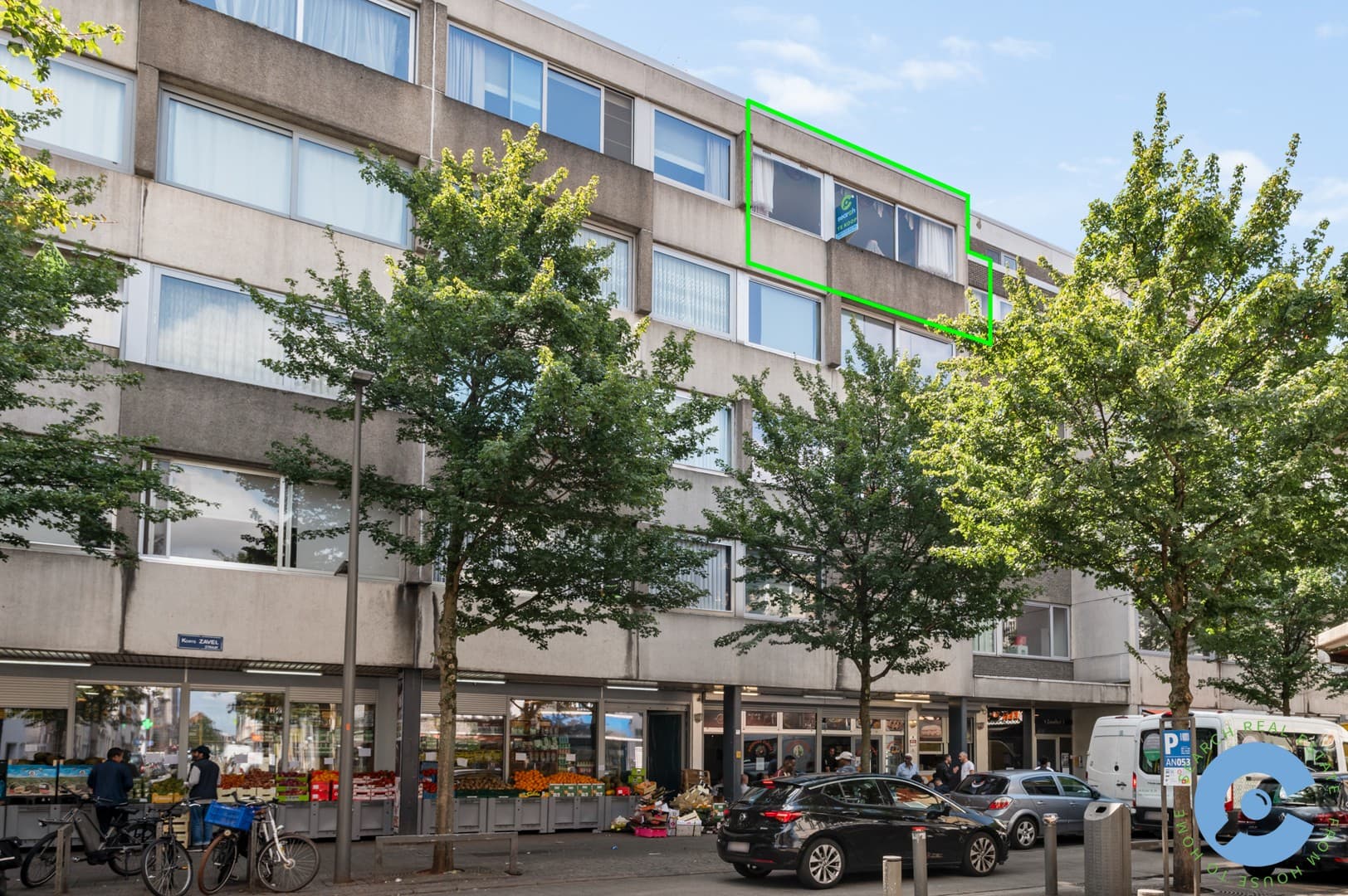 Te renoveren appartement met 1 slaapkamer