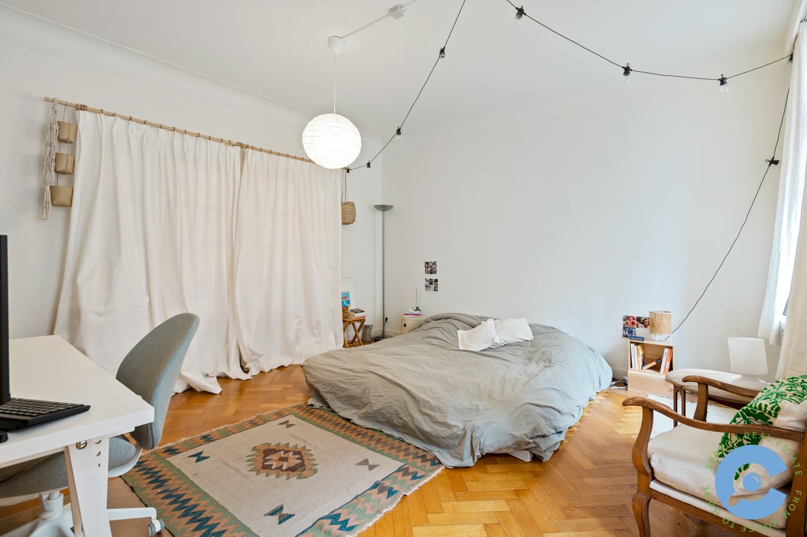 Ruim authentiek appartement met 2 slaapkamers! 8