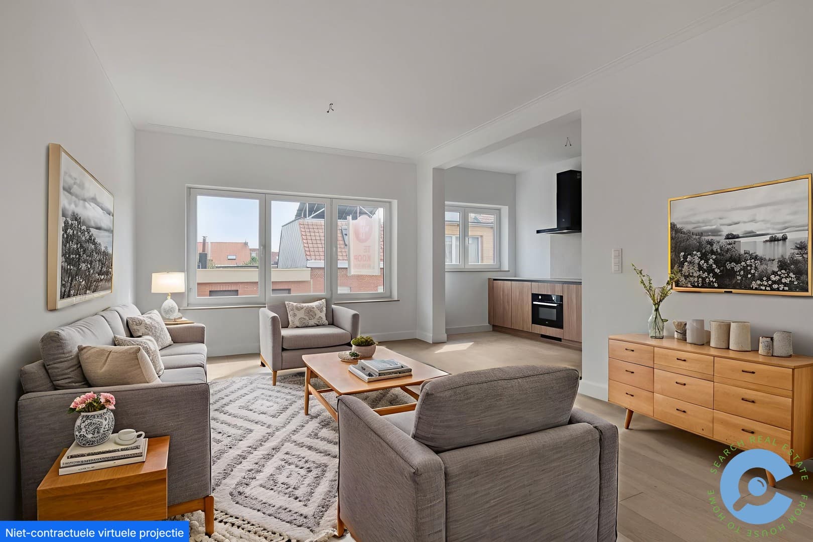 Gerenoveerd appartement met twee slaapkamers!