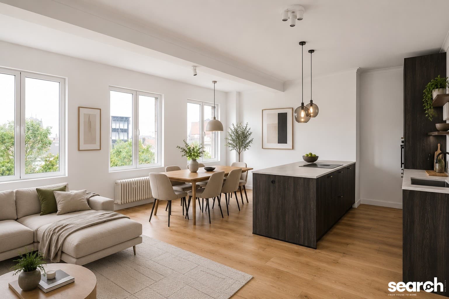 Gerenoveerd appartement met 2 slpk en terras! 5