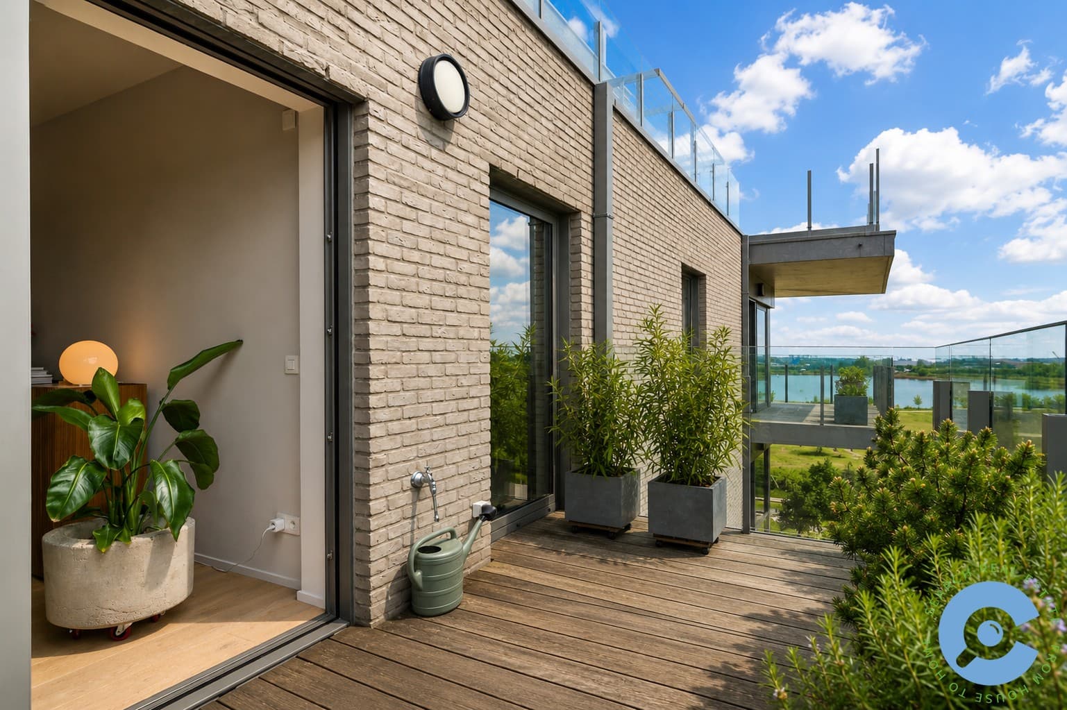 Energiezuinig 2 slaapkamer appartement met terras. 6